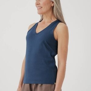 Pact V-Neck Tank Top